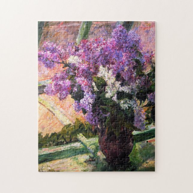 Quebra-cabeça de Mary Cassatt Lilacs (Vertical)