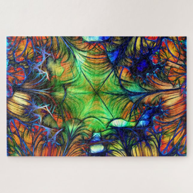 quebra-cabeça de meditação (Horizontal)