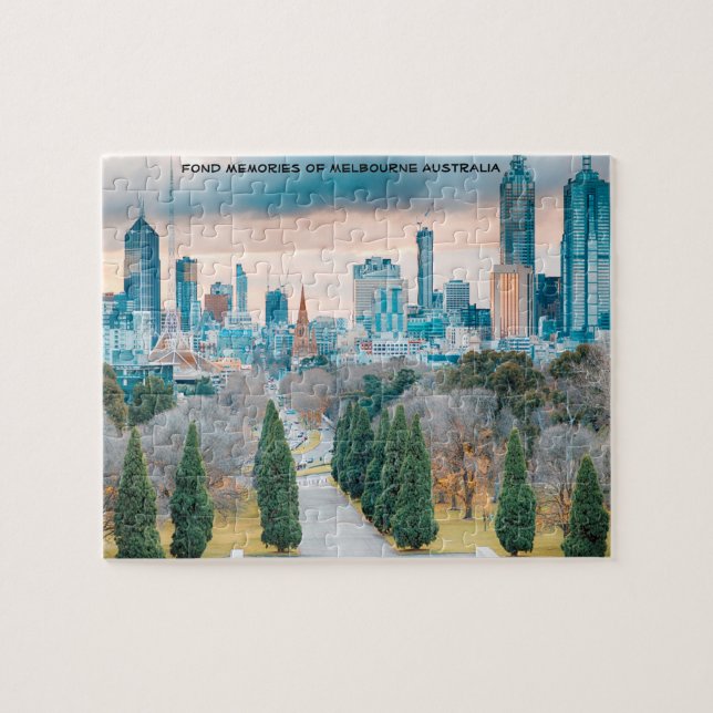 Quebra-cabeça de Melbourne Austrália (Horizontal)
