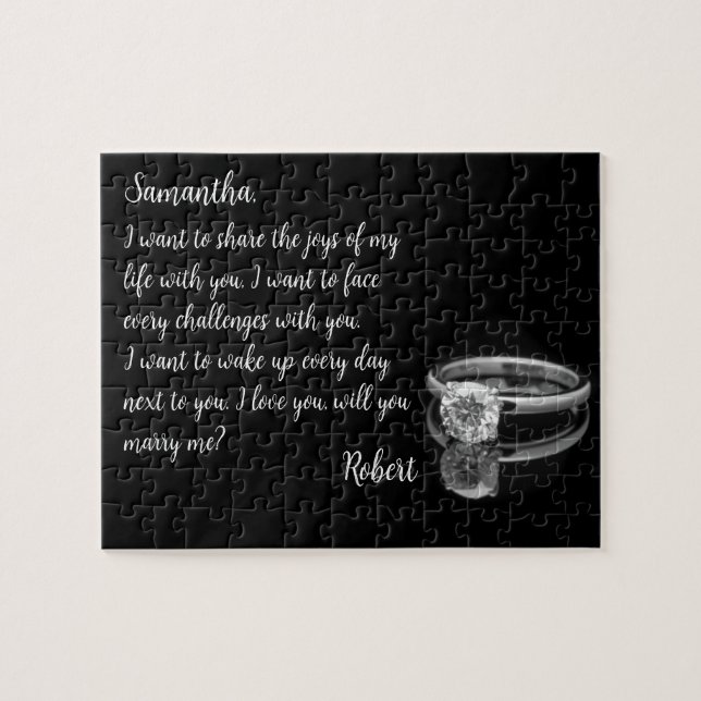 Quebra-cabeça de Mensagem Oculta do casado Me (Horizontal)