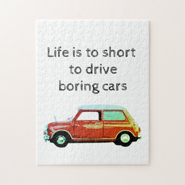 Quebra-cabeça de Mini Cooper (Vertical)