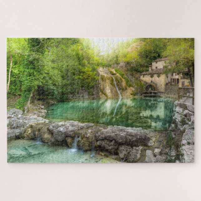 quebra-cabeça de moinho antigo (Horizontal)