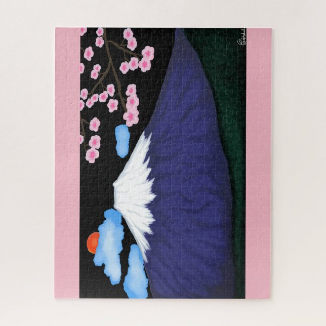 Quebra-cabeça de Monte Fuji - 520 partes (Vertical)