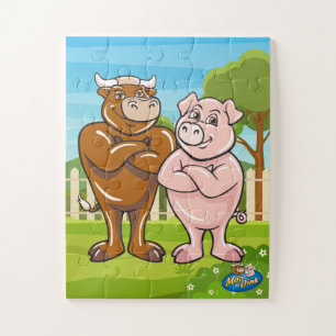 Quebra-cabeça de Moo & Oink