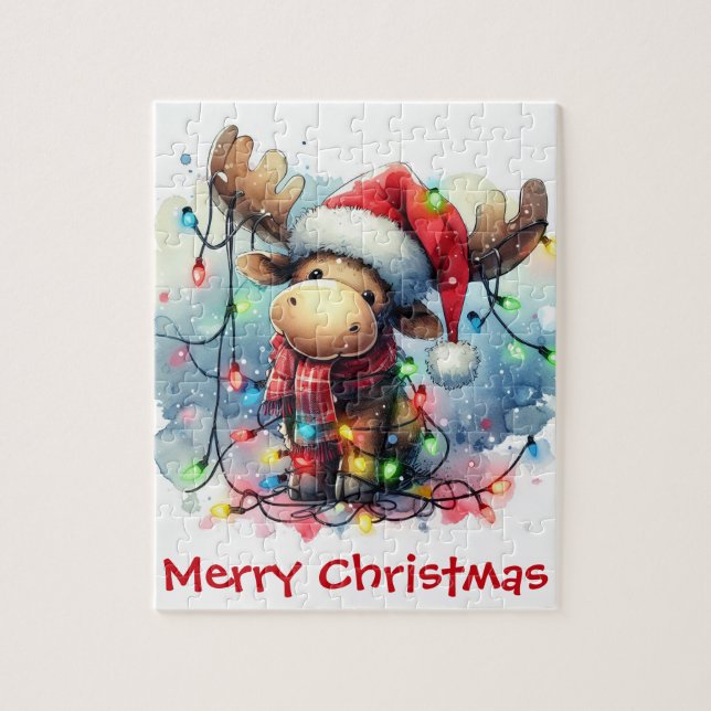 Quebra-cabeça de Moose Natal (Vertical)