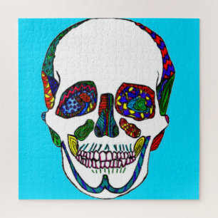 Quebra-cabeça de Mosaico Azul