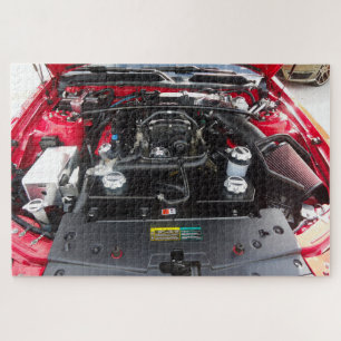 quebra-cabeça de motor de super carro