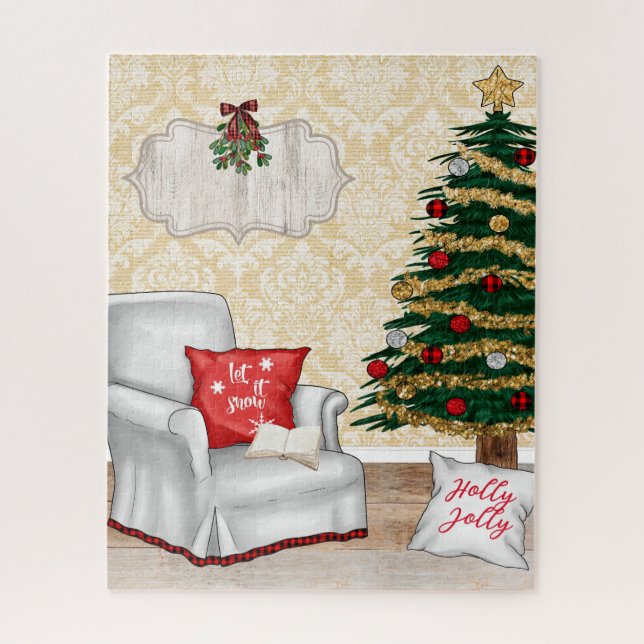 Quebra-cabeça de Natal (Vertical)