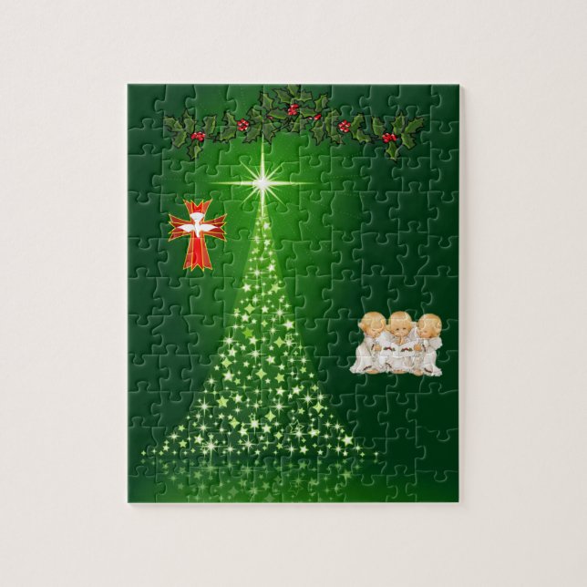 Quebra-cabeça de Natal (Vertical)