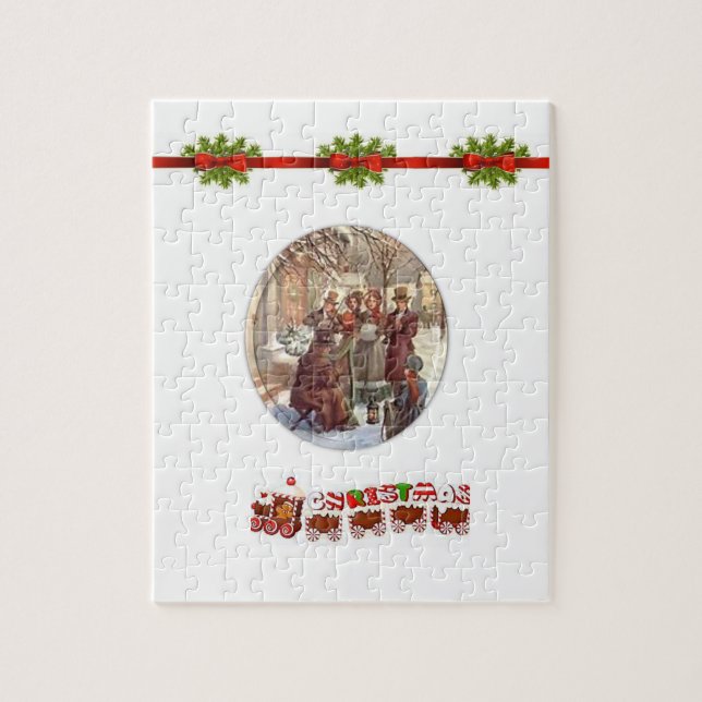 Quebra-cabeça de Natal (Vertical)