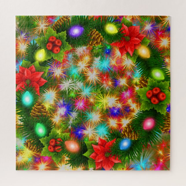 Quebra-cabeça de Natal e Ano Novo (Vertical)