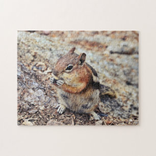Quebra-cabeça de Natureza Animal Chipmunk