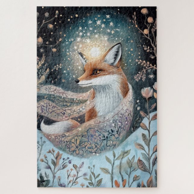 Quebra-cabeça de natureza mágica (Vertical)