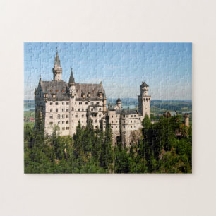 Quebra-cabeça de Neuschwanstein do castelo