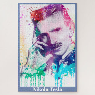 Quebra-cabeça de Nikola Tesla 1.014 partes