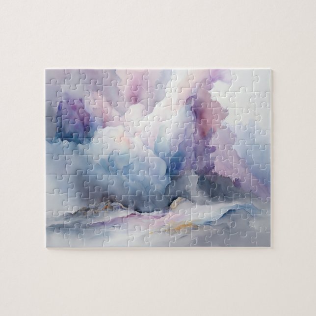 Quebra-cabeça de Nuvens Pesadas (Horizontal)