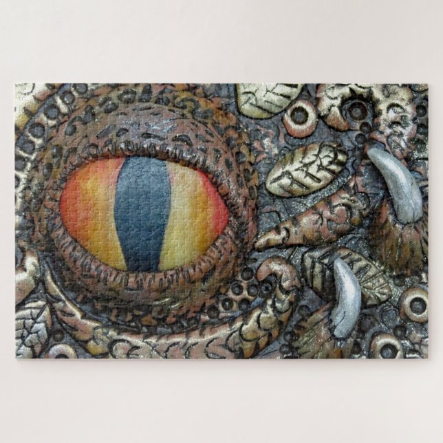 quebra-cabeça de olho do dragão (Horizontal)