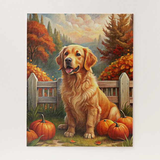 Quebra-cabeça de outono (Vertical)