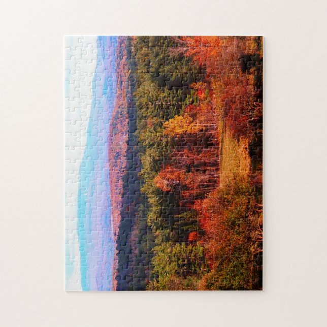 Quebra-cabeça de Outono em Vermont (Vertical)