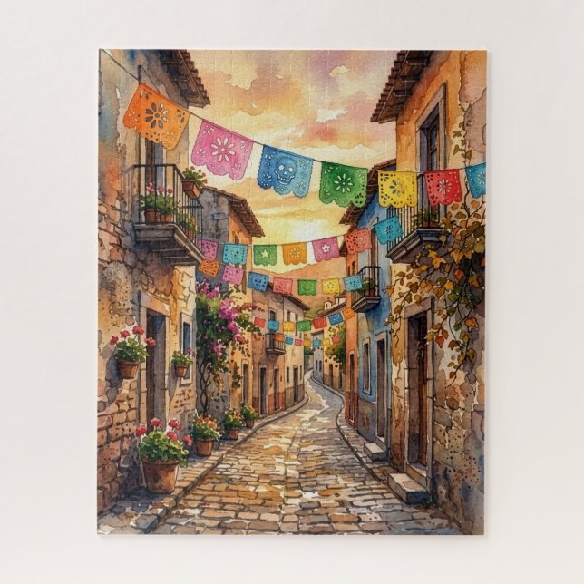 Quebra-cabeça de Outono Mexicano (Vertical)