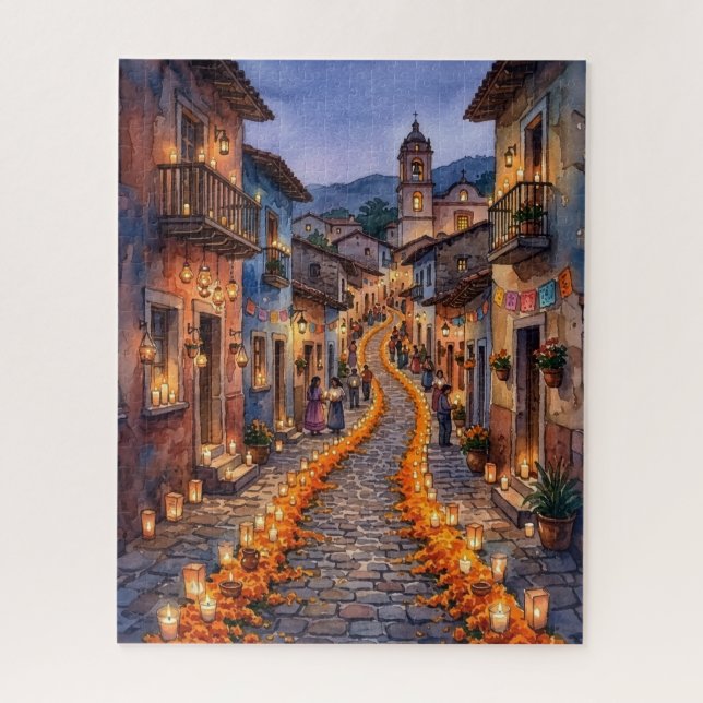 Quebra-cabeça de Outono Mexicano (Vertical)