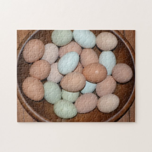 Quebra-cabeça de ovos (Horizontal)