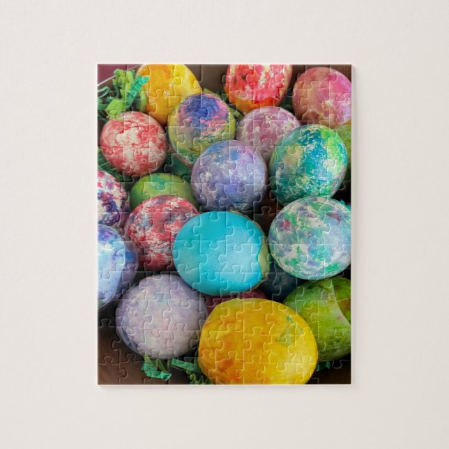 Quebra-cabeça de Ovos de Páscoa (Vertical)