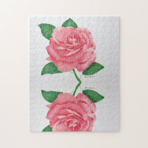 Quebra-cabeça de Paixão Rosa