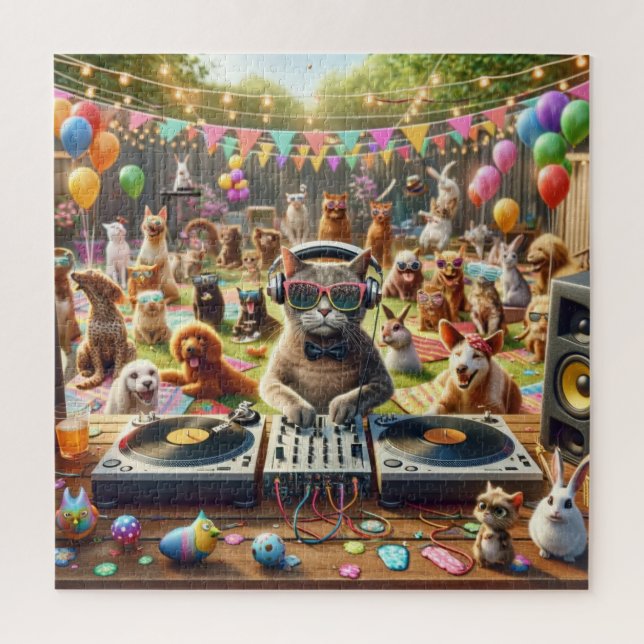 Quebra-cabeça de Partido Pet (Vertical)