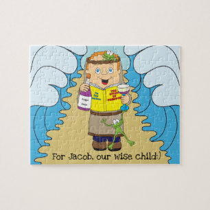 Quebra-cabeça de Passover Wise Child para Crianças
