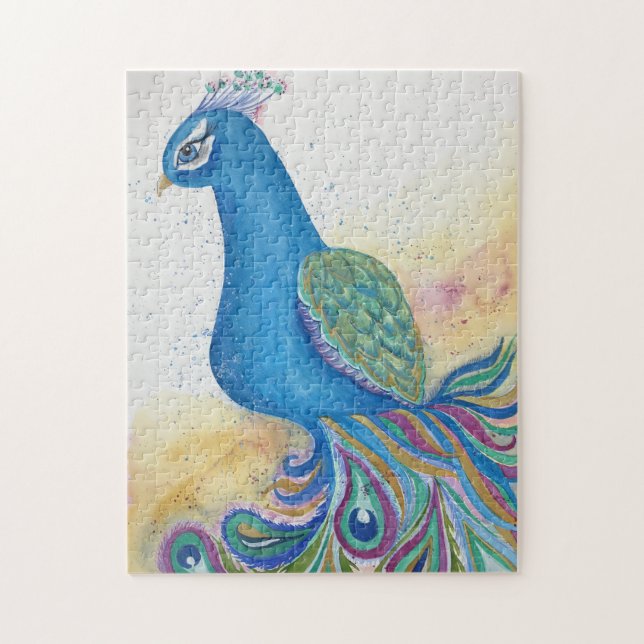 Quebra-cabeça de Peacock (Vertical)