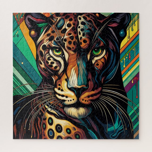 Quebra-cabeça de Peça Jaguar 600 (Vertical)