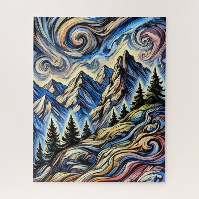 Quebra-cabeça de Peça na Montanha do Colorado 500 (Vertical)