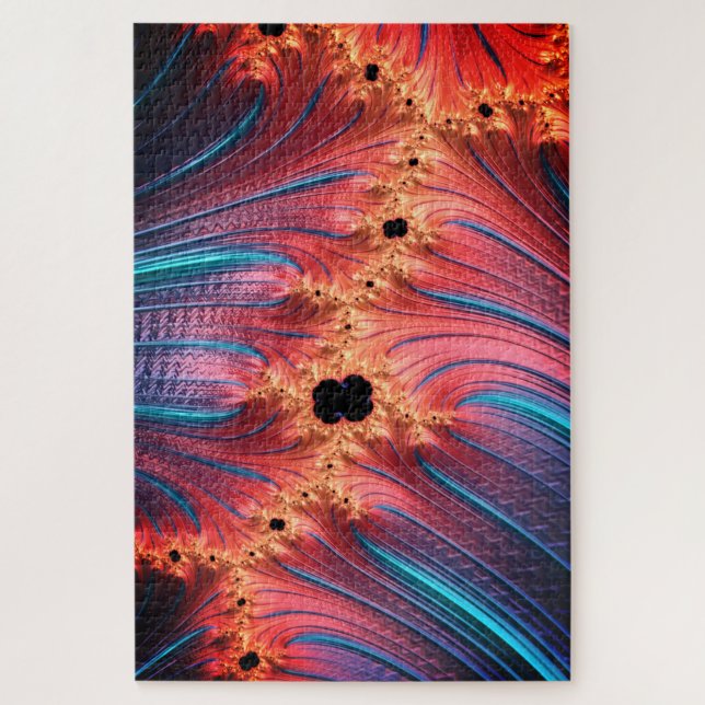 quebra-cabeça de penas do céu (Vertical)