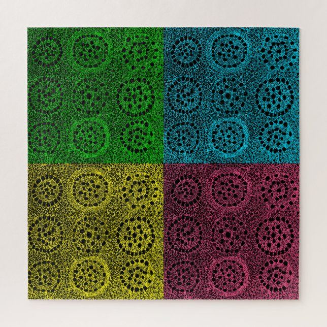 Quebra-cabeça de pepinos Bush Retro (Vertical)