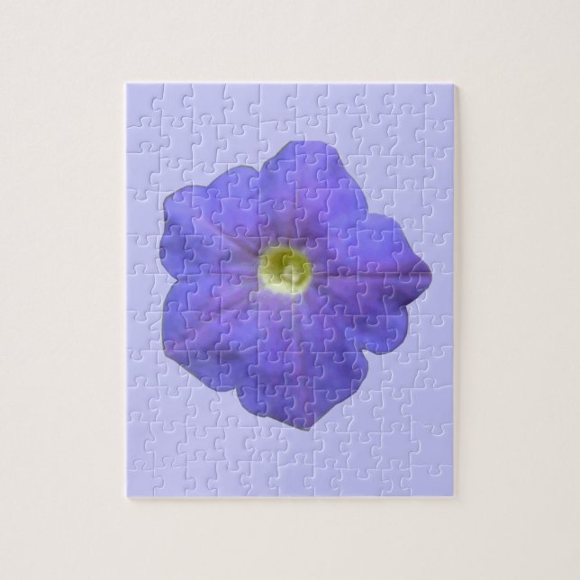 Quebra-cabeça de Petunia Azul (Vertical)