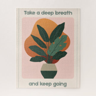 Quebra-cabeça de Planta em Vaso Mindful