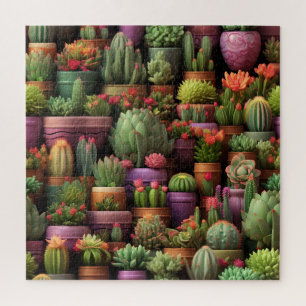 Quebra-cabeça de Plantas Desertadas
