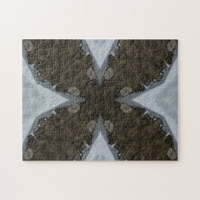 Quebra-cabeça de quebra-cabeça com padrão criativo (Horizontal)