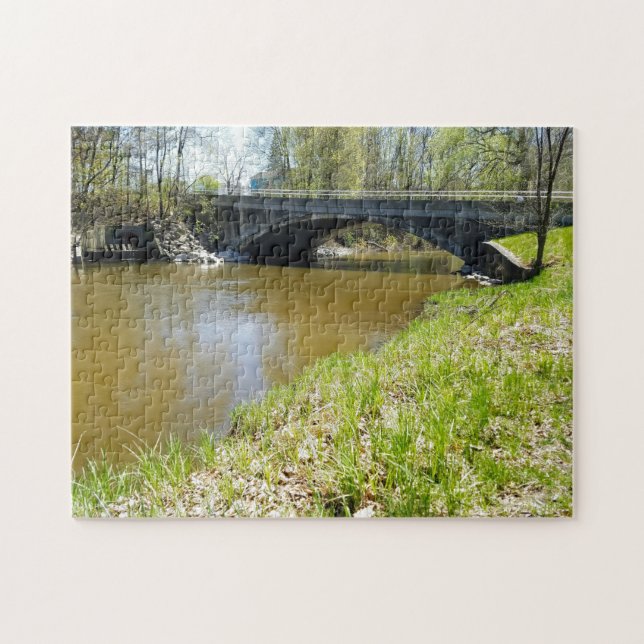 Quebra-cabeça de quebra-cabeça com padrão criativo (Horizontal)