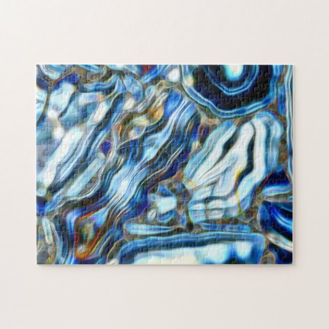 Quebra-cabeça de quebra-cabeça com padrão criativo (Horizontal)