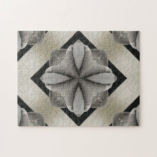 Quebra-cabeça de quebra-cabeça com padrão criativo (Horizontal)