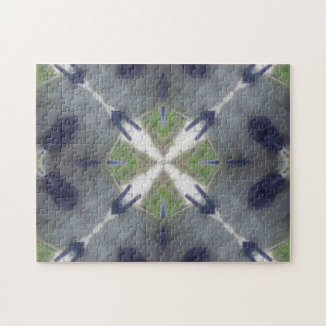 Quebra-cabeça de quebra-cabeça com padrão criativo (Horizontal)