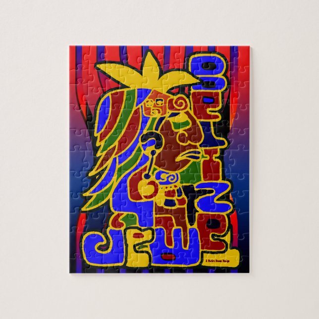 quebra-cabeça de quebra-cabeça de Maya (Vertical)