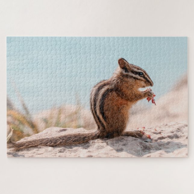 Quebra-cabeça de quebra-cabeça do Chipmunk (Horizontal)