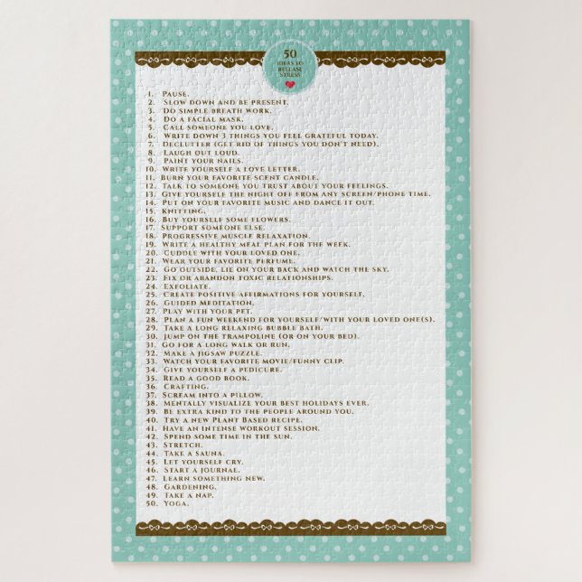 quebra-cabeça de quebra-cabeça inspirador para a s (Vertical)