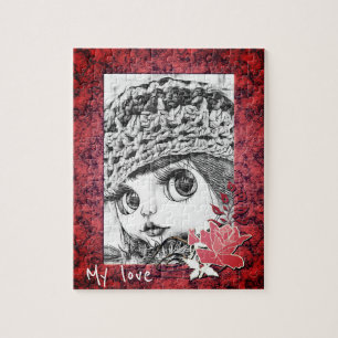 Quebra-cabeça de quebra-cabeça personalizado, vint