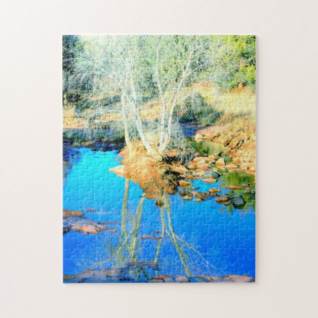 quebra-cabeça de reflexão de água (Vertical)