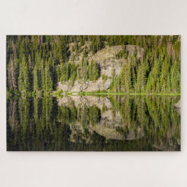 quebra-cabeça de reflexão do Bear Lake quase impos