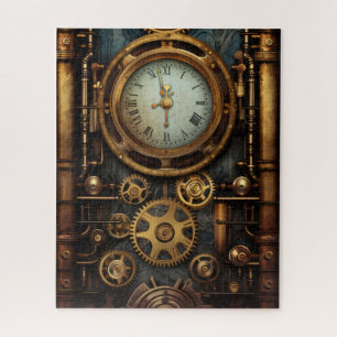 Quebra-cabeça de Relógio Steampunk